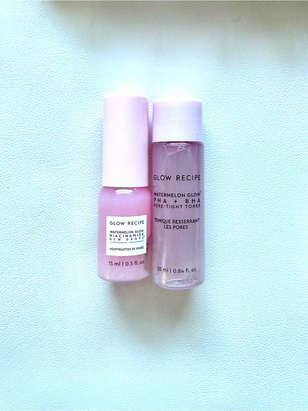 Glow Recipe | Watermelon Glow Duo | Dew Drops + Toner | New